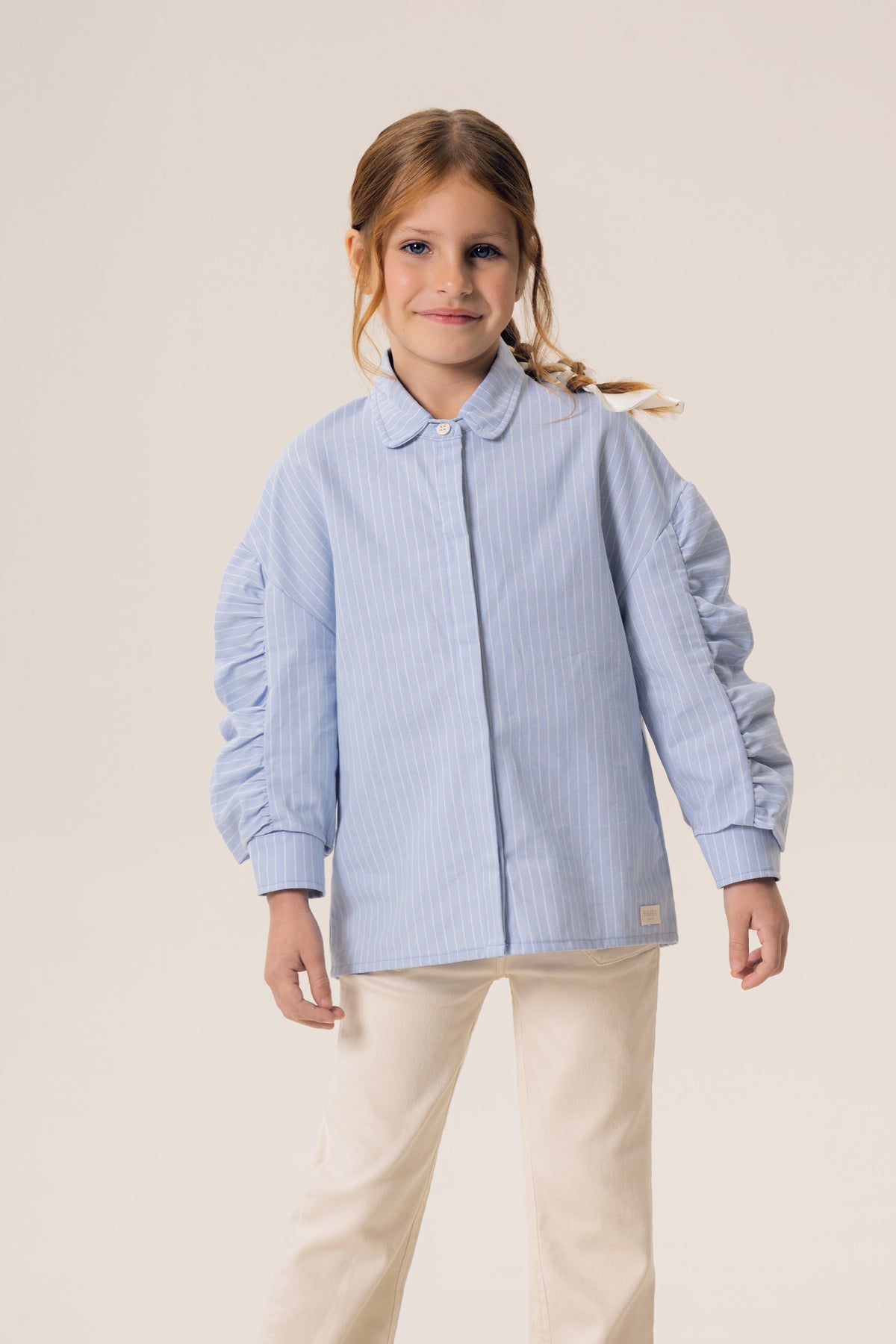 Camisa Atelier a Rayas de Bugbee – ropa infantil – vista principal