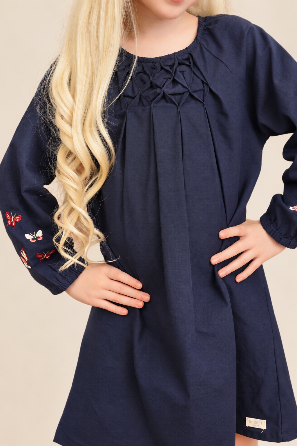 Vestido Atelier Bordado de Bugbee – ropa infantil – vista adicional 6