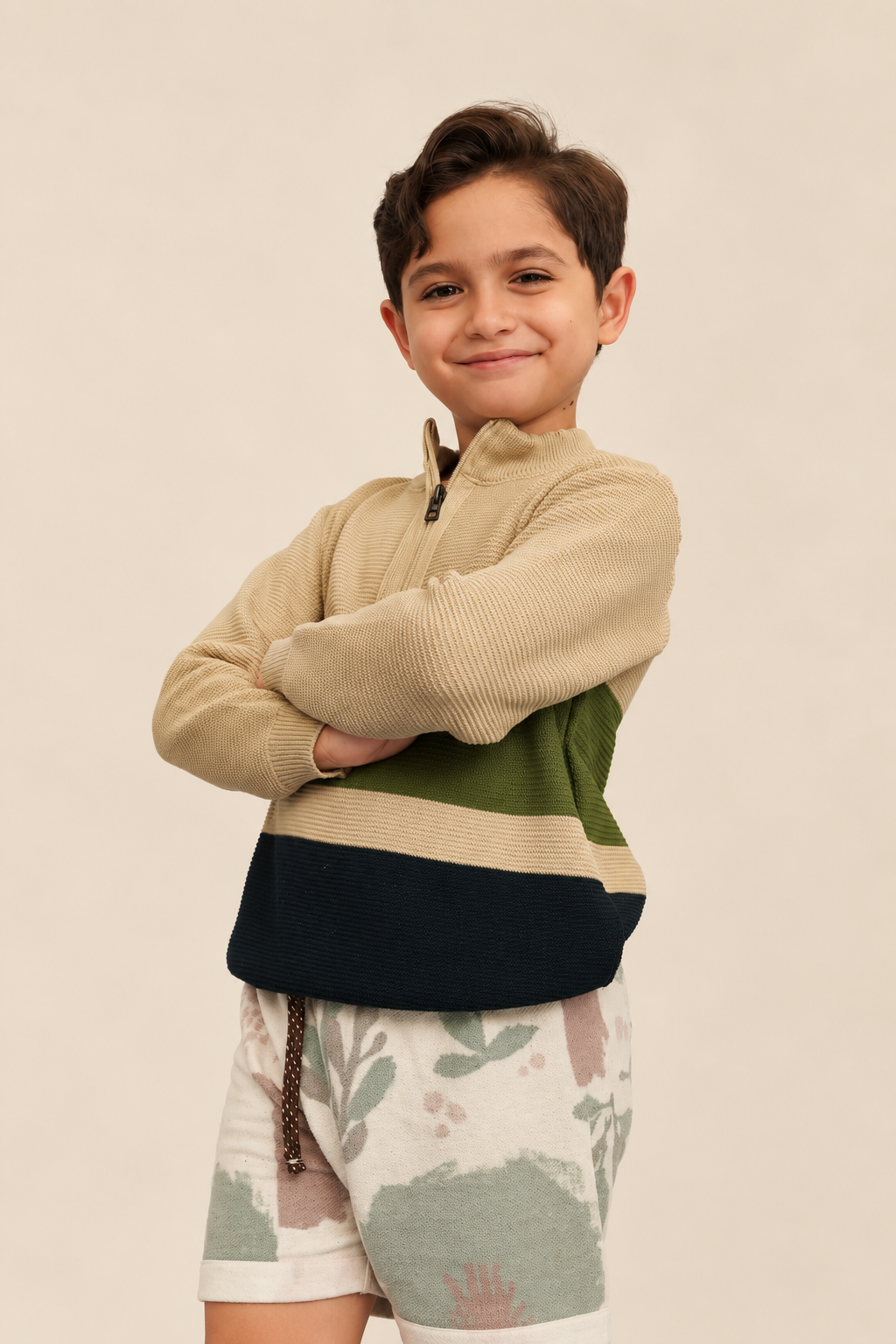 Suéter Terra Marfil de Bugbee – ropa infantil – vista adicional 5
