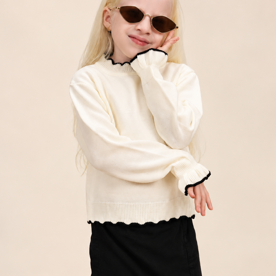 Conjunto Tejido con Falda-Short de Bugbee – ropa infantil – vista principal