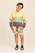 Polera Alegría Tricolor de Bugbee – ropa infantil – vista adicional 2