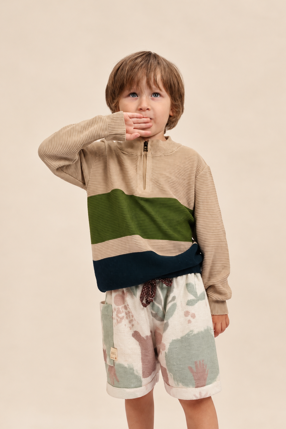 Suéter Terra Marfil de Bugbee – ropa infantil – vista principal