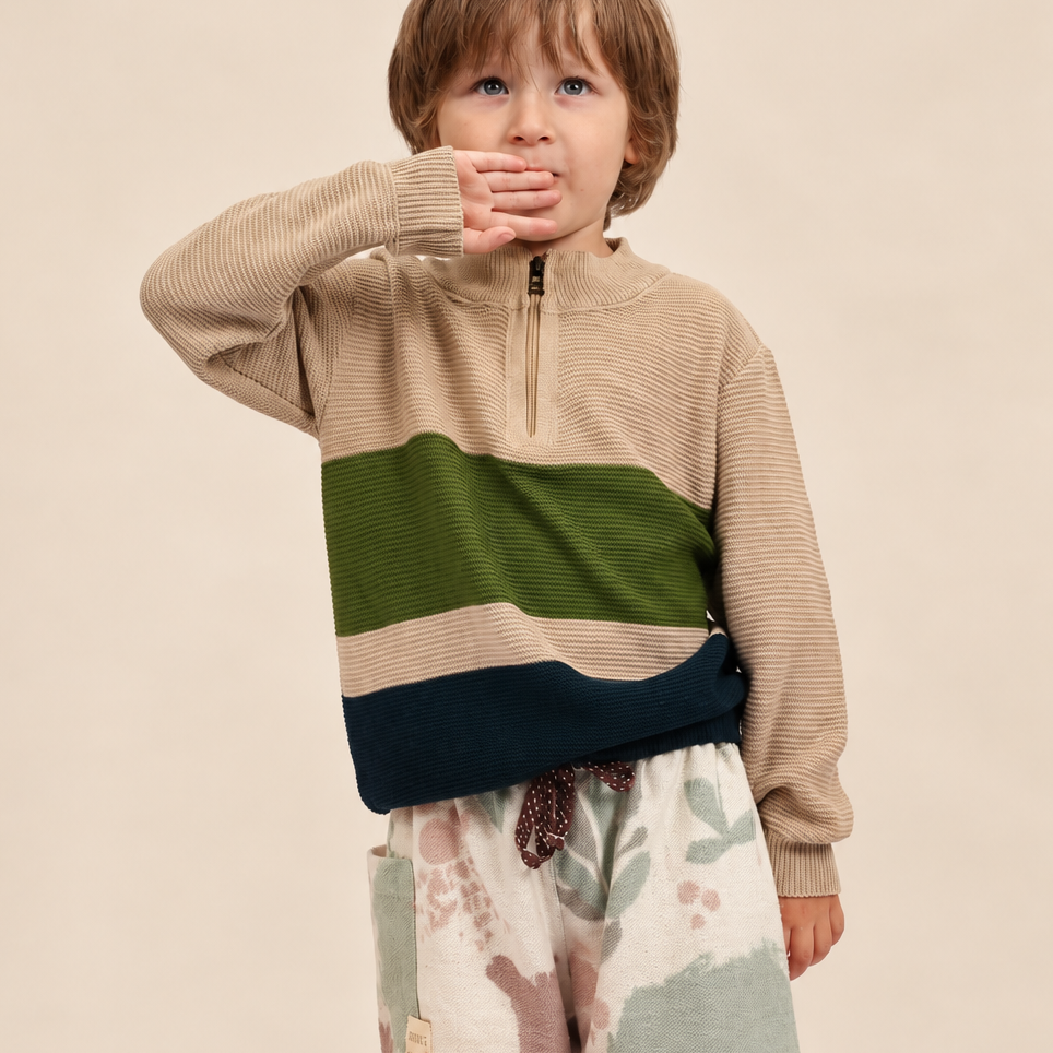 Suéter Terra Marfil de Bugbee – ropa infantil – vista principal