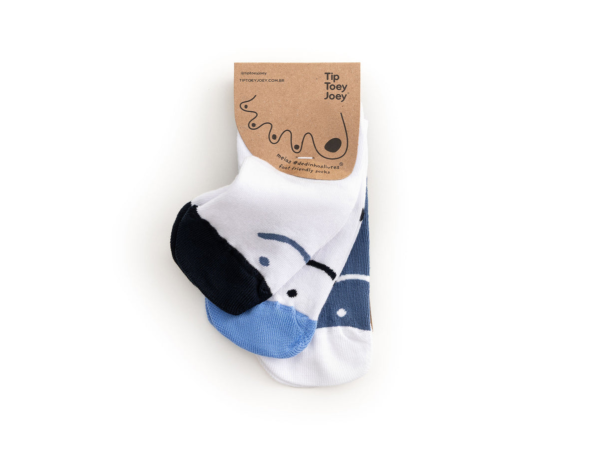 Medias Deditos Libres Smile para niños – kit de 3 pares – vista adicional 8