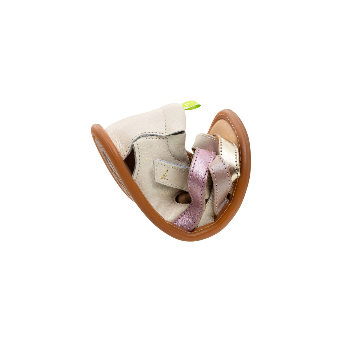 Sandalias Criss Cross Toddler Tip Toey Joey, White Dream / Champagne / Rose Pearl, imagen 3