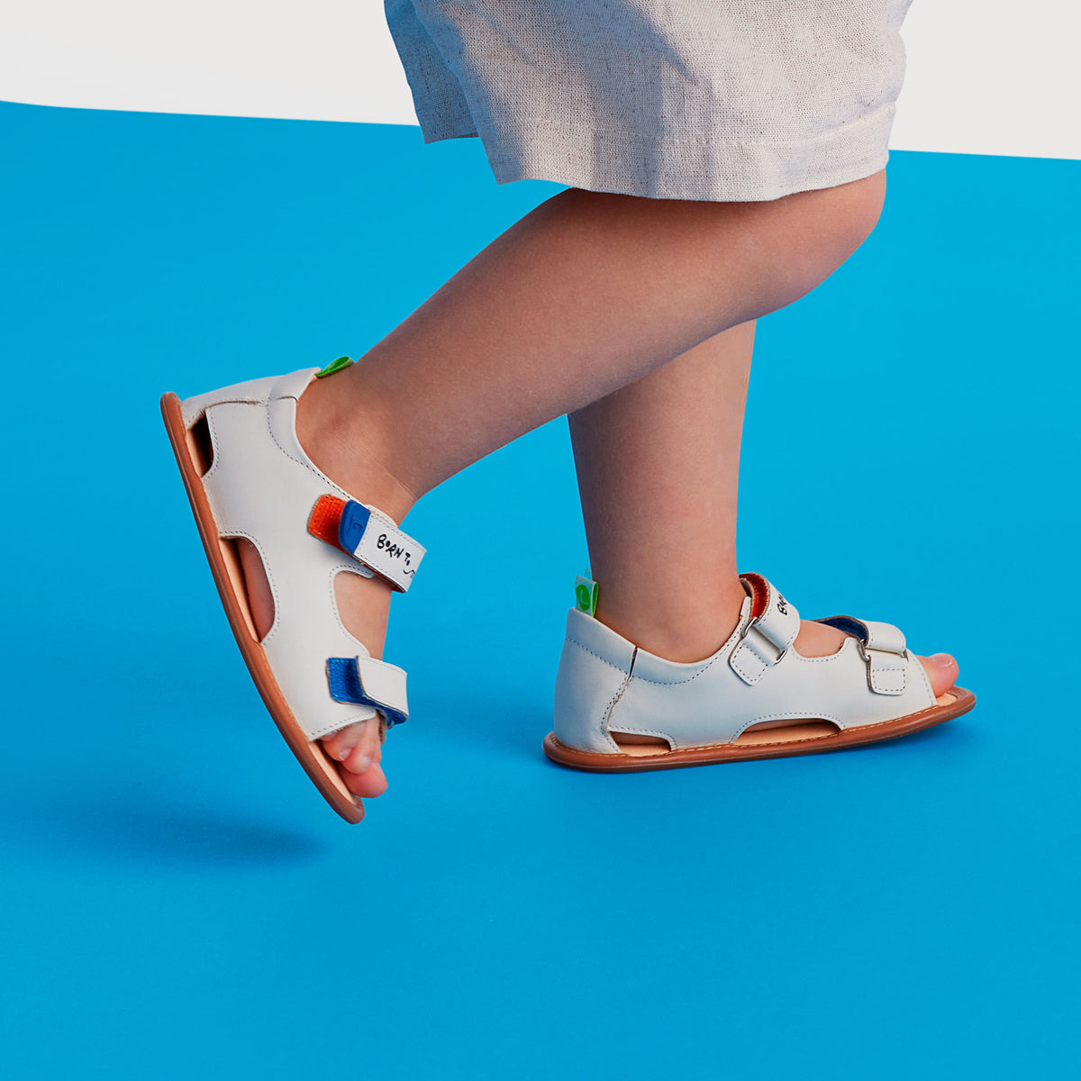 Sandalias Explore Born To Move Toddler Tip Toey Joey, Tapioca, imagen 10