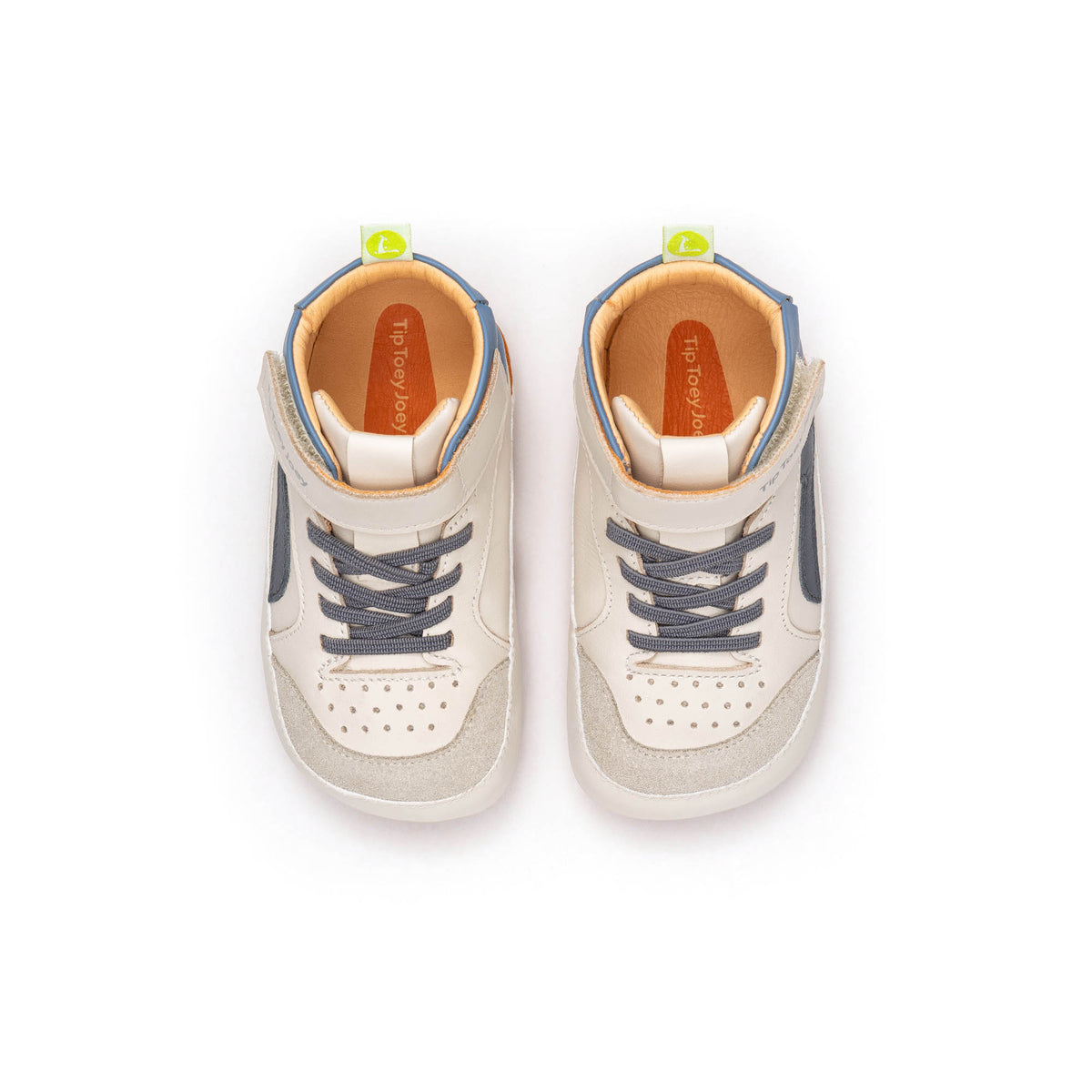Landy High-top Tapioca de Tip Toey Joey – zapatilla barefoot para primeros pasos – vista adicional 3