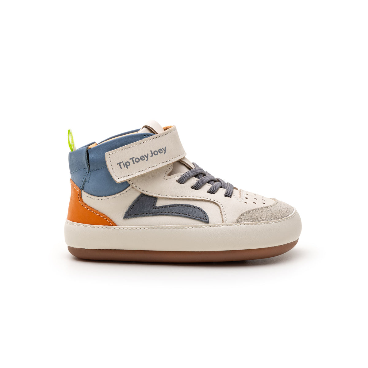 Landy High-top Tapioca de Tip Toey Joey – zapatilla barefoot para primeros pasos – vista adicional 5