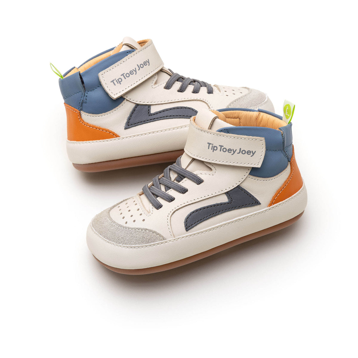 Landy High-top Tapioca de Tip Toey Joey – zapatilla barefoot para primeros pasos – vista adicional 6