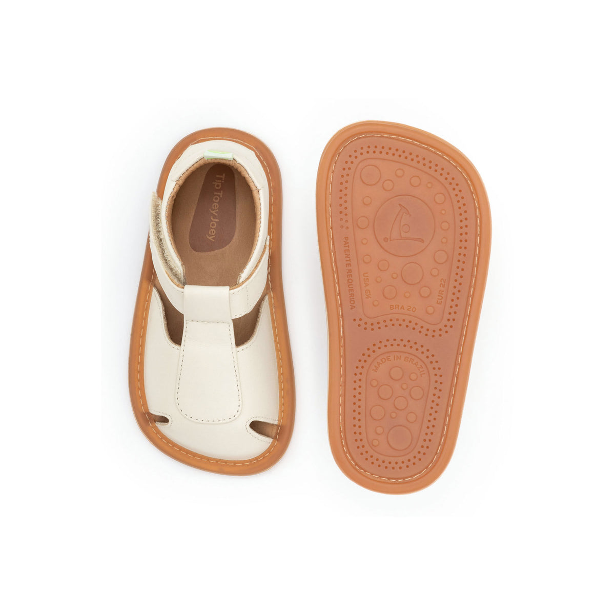 Sandalias Parky Toddler Tip Toey Joey, Tapioca, imagen 4