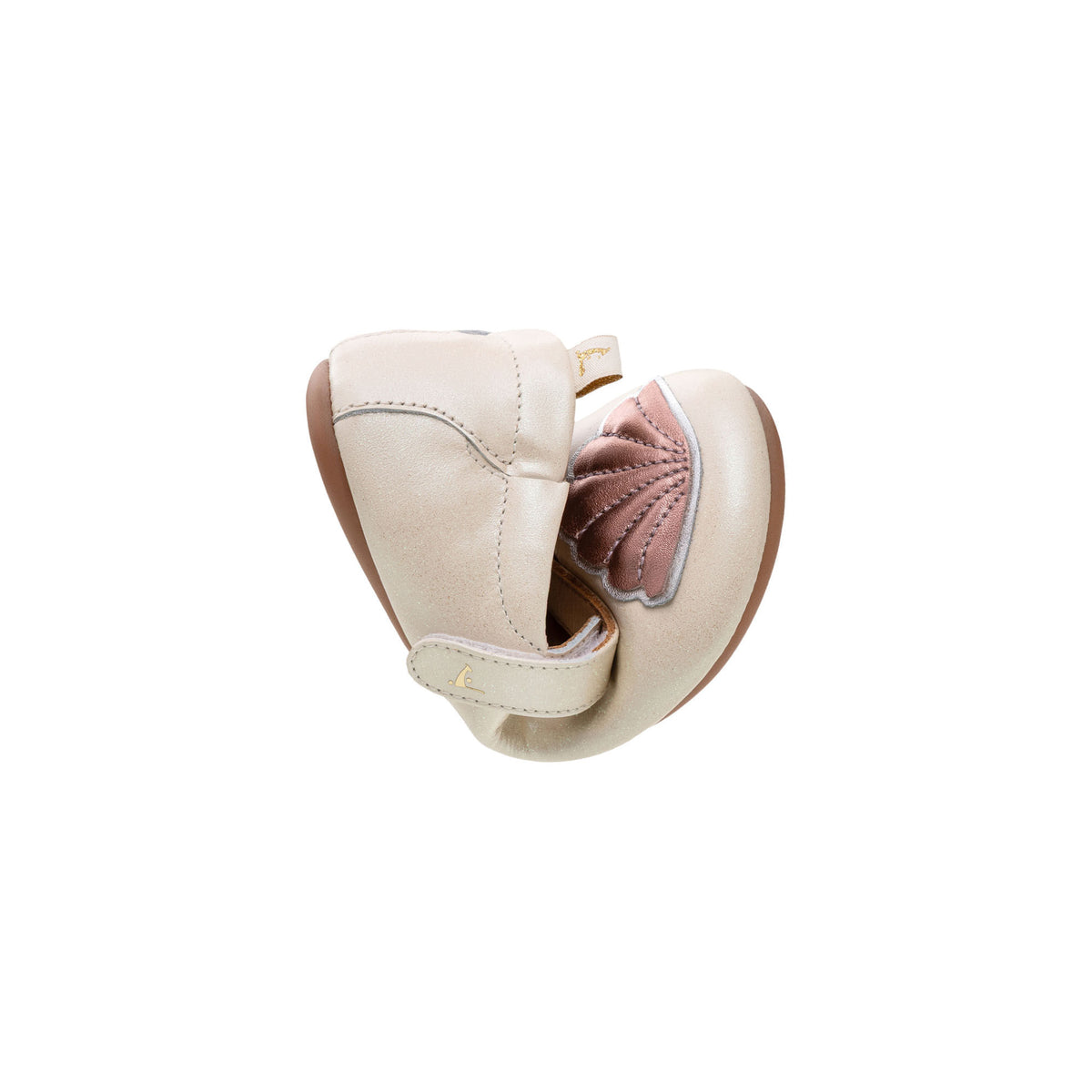 Ballerinas Seashell Toddler Tip Toey Joey, White Dream / Rose Gold / Metal Blue, imagen 2