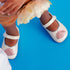 Ballerinas Seashell Toddler Tip Toey Joey, White Dream / Rose Gold / Metal Blue, imagen 7