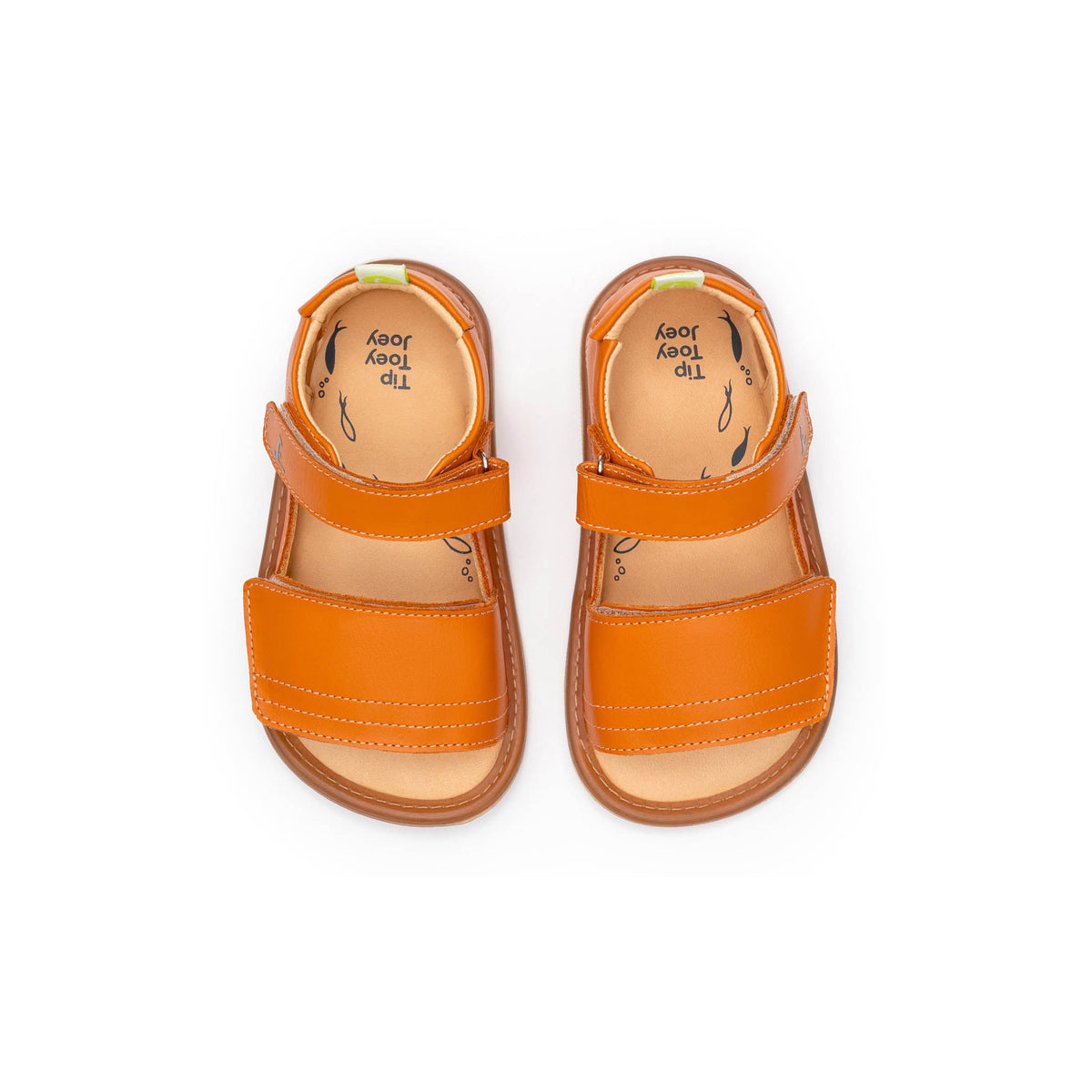 Sandalias Sleeky Toddler Tip Toey Joey, Tangerine, imagen 4