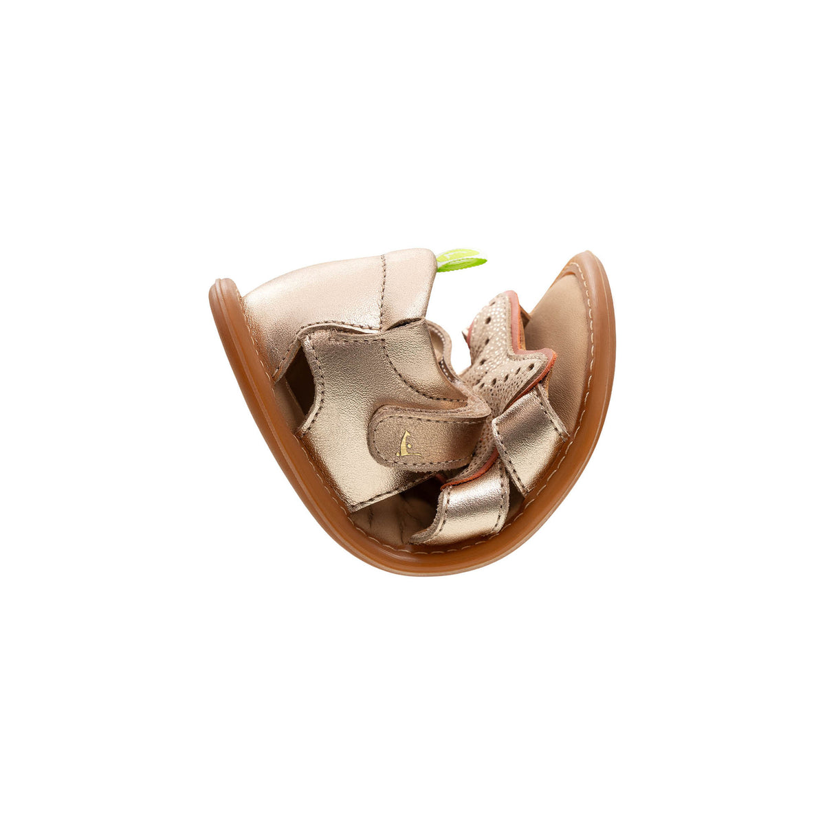 Sandalias Starfish Toddler Tip Toey Joey, Metalic Salmon / Rosa Seco / Golden Sugar, imagen 3