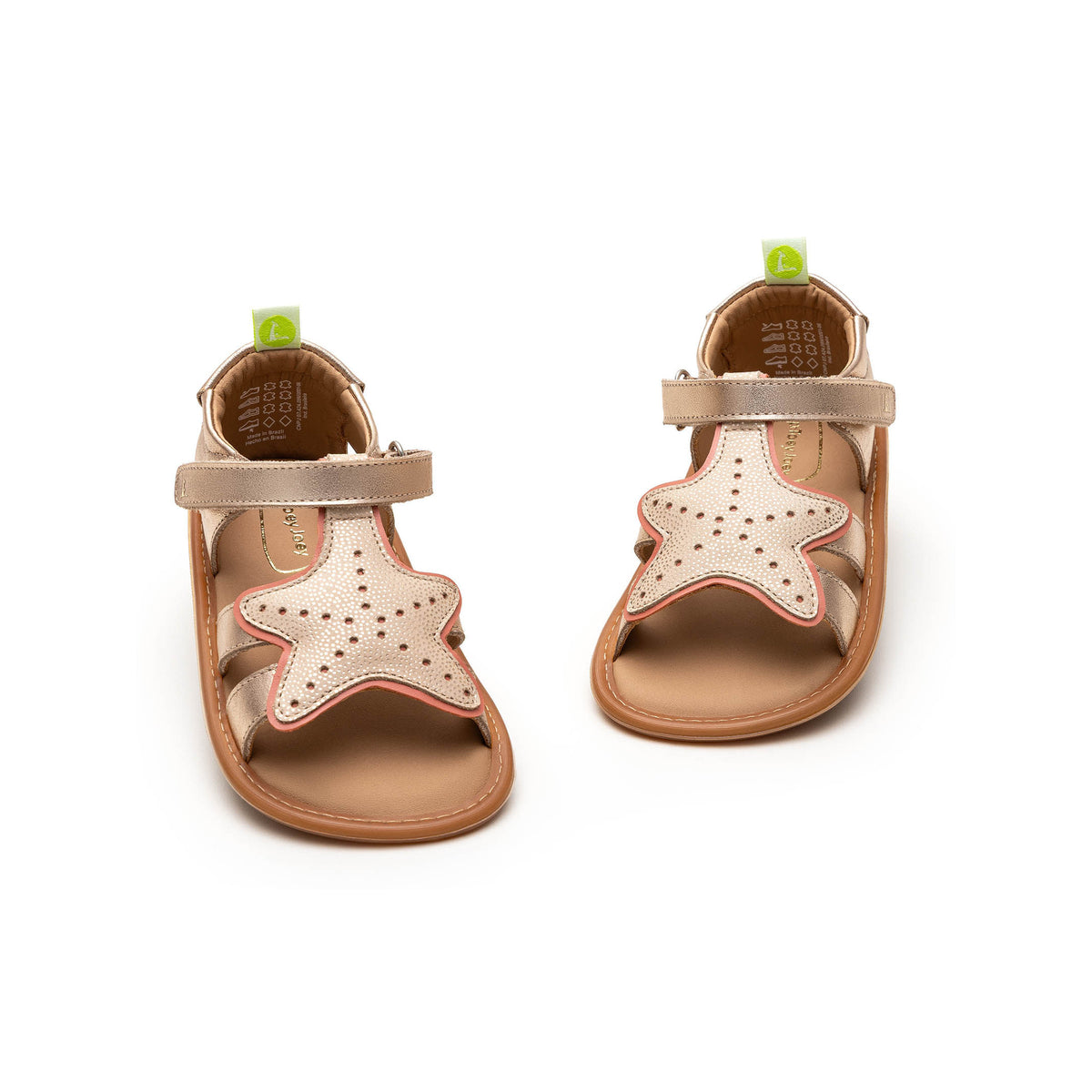 Sandalias Starfish Toddler Tip Toey Joey, Metalic Salmon / Rosa Seco / Golden Sugar, imagen 7