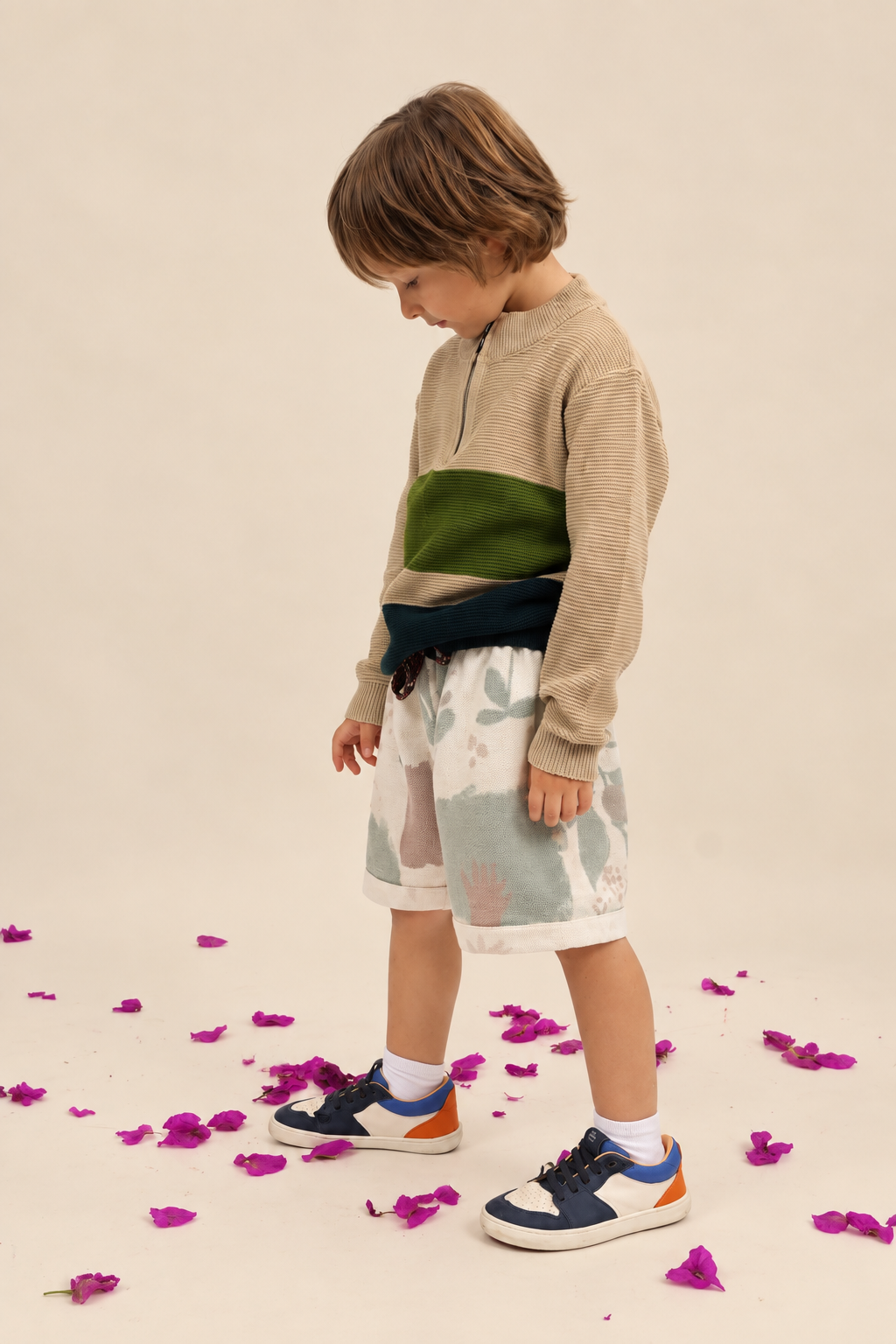 Suéter Terra Marfil de Bugbee – ropa infantil – vista adicional 2