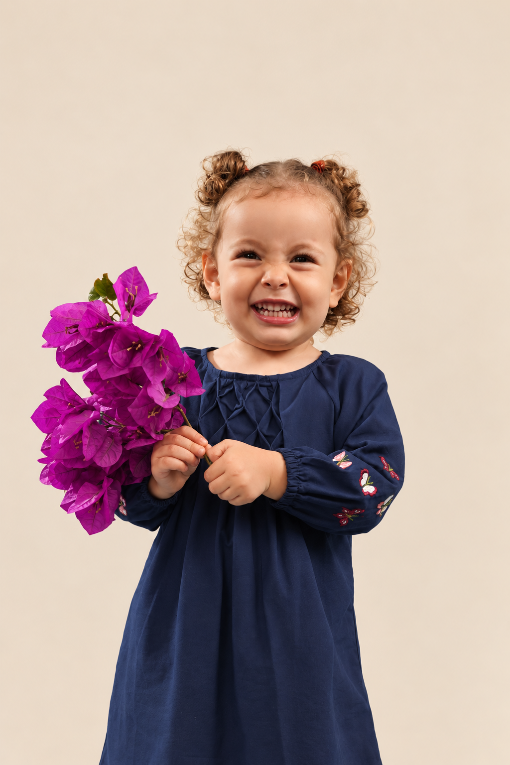 Vestido Atelier Bordado de Bugbee – ropa infantil – vista adicional 3