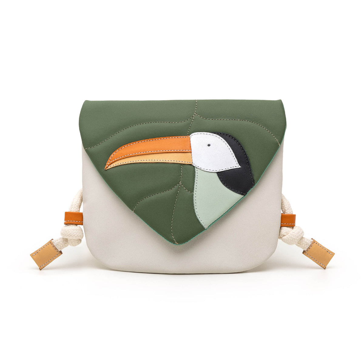 Tucán Backpack Tip Toey Joey, Tapioca / Salsa / Tangerine, imagen 2