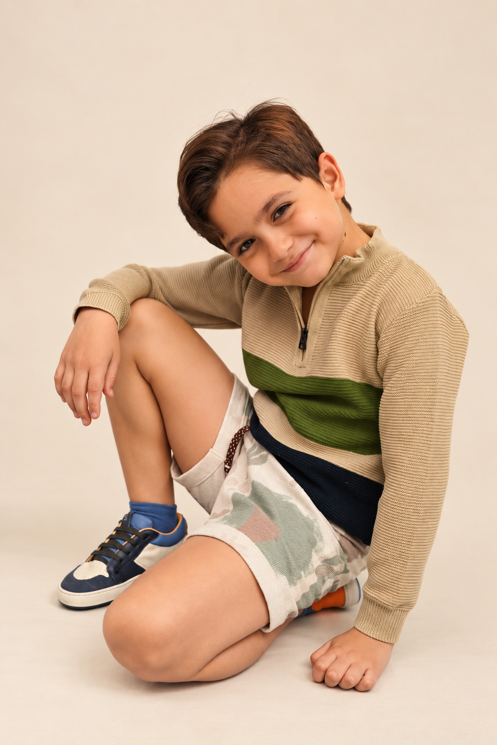 Suéter Terra Marfil de Bugbee – ropa infantil – vista adicional 6