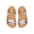 Sandalias Coil Kids Tip Toey Joey, Metal Gold / Sterling Silver / Rose Gold, imagen 4