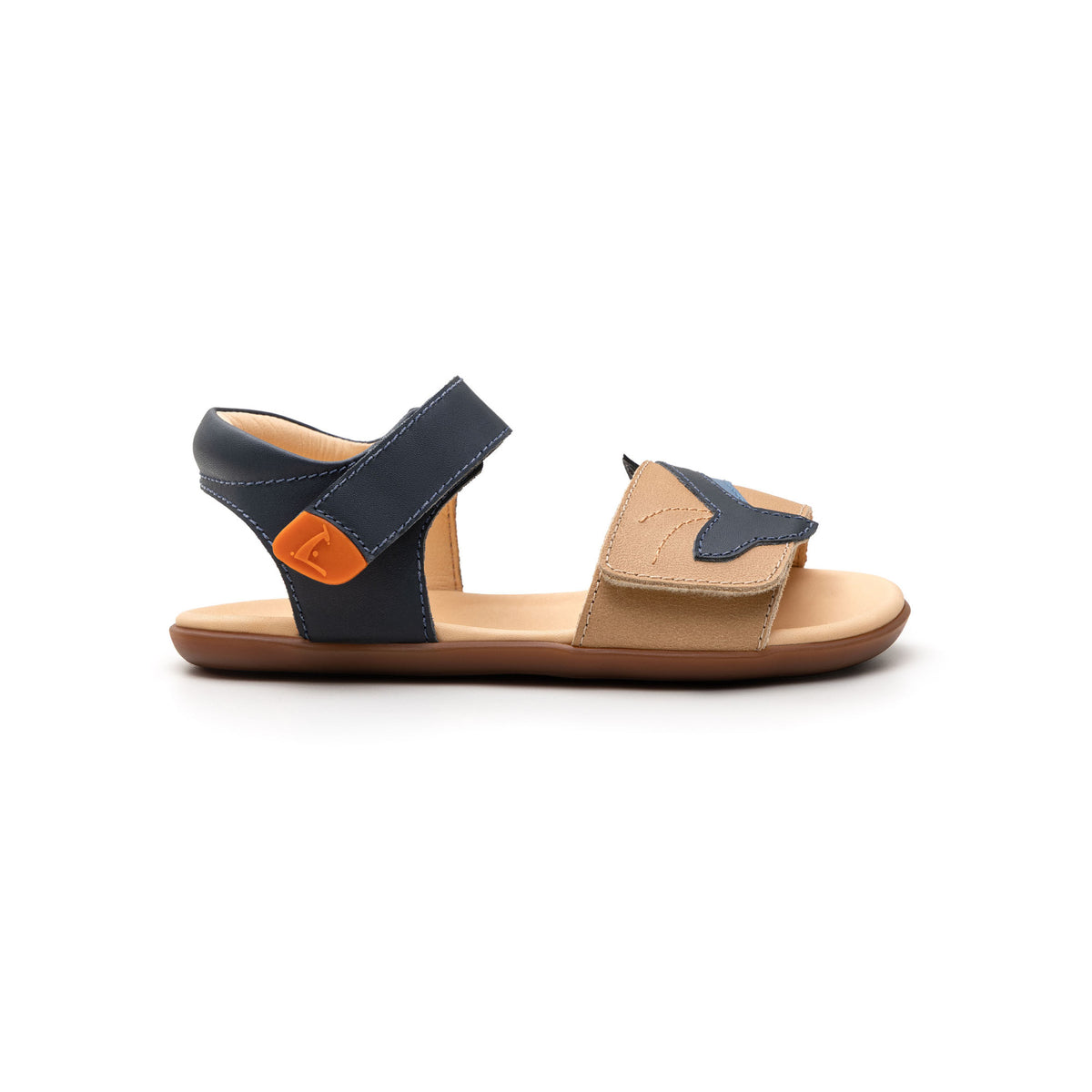Sandalias Flipper Kids Tip Toey Joey, Sand / Navy, imagen 1