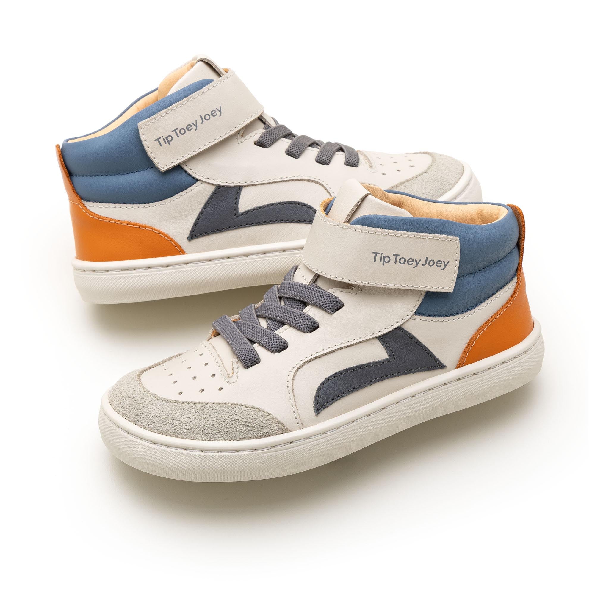 Landy High-top Tapioca de Tip Toey Joey – zapatilla barefoot para niños – vista adicional 5