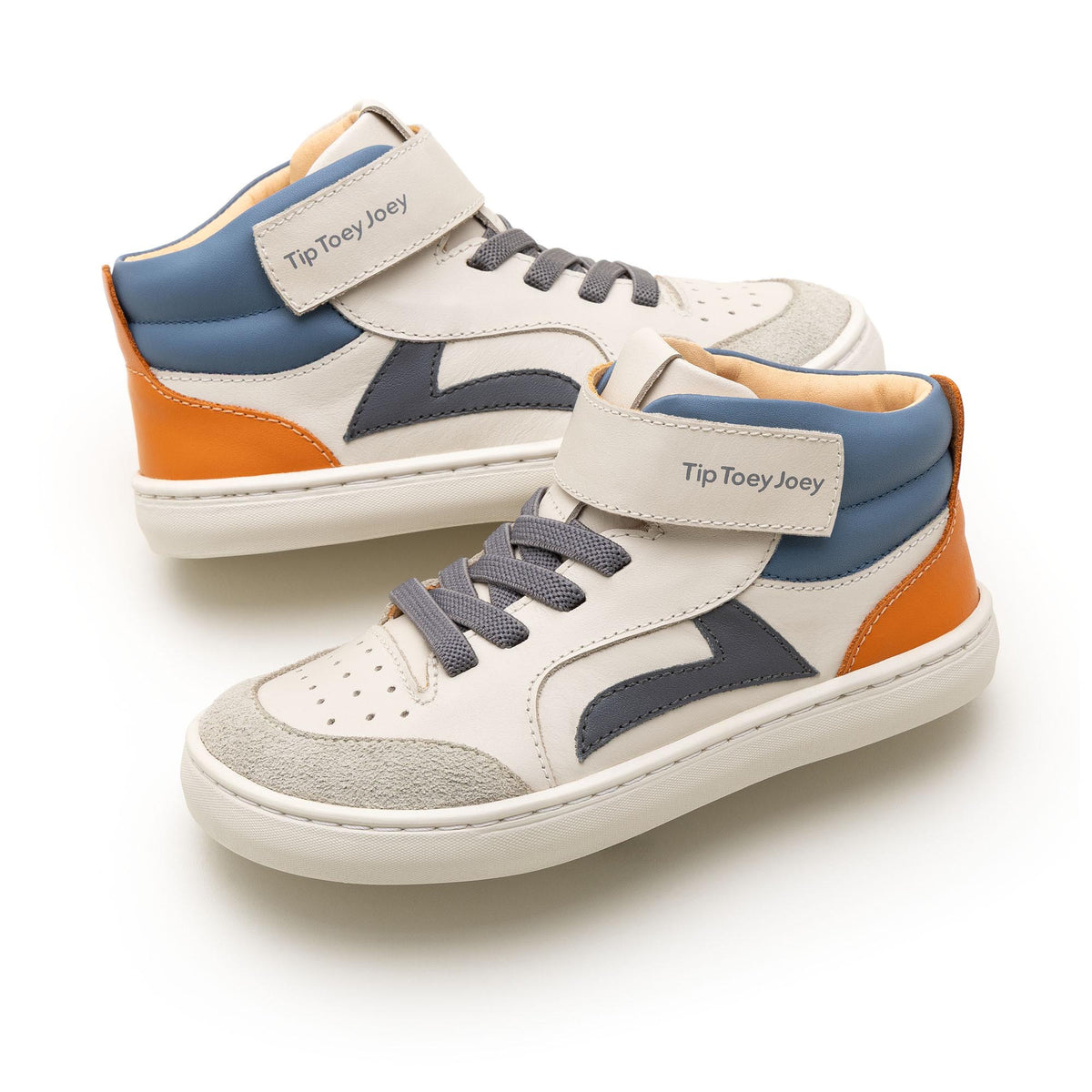 Landy High-top Tapioca de Tip Toey Joey – zapatilla barefoot para niños – vista adicional 5