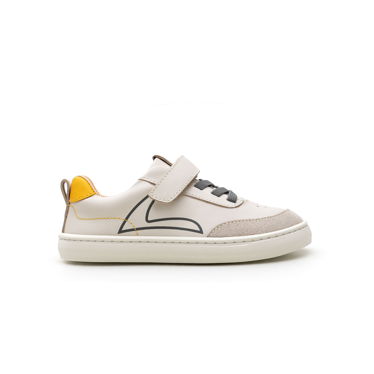 Zapatillas Outline Kids Tip Toey Joey, Tapioca / Ivore Suede / Caja, imagen 1