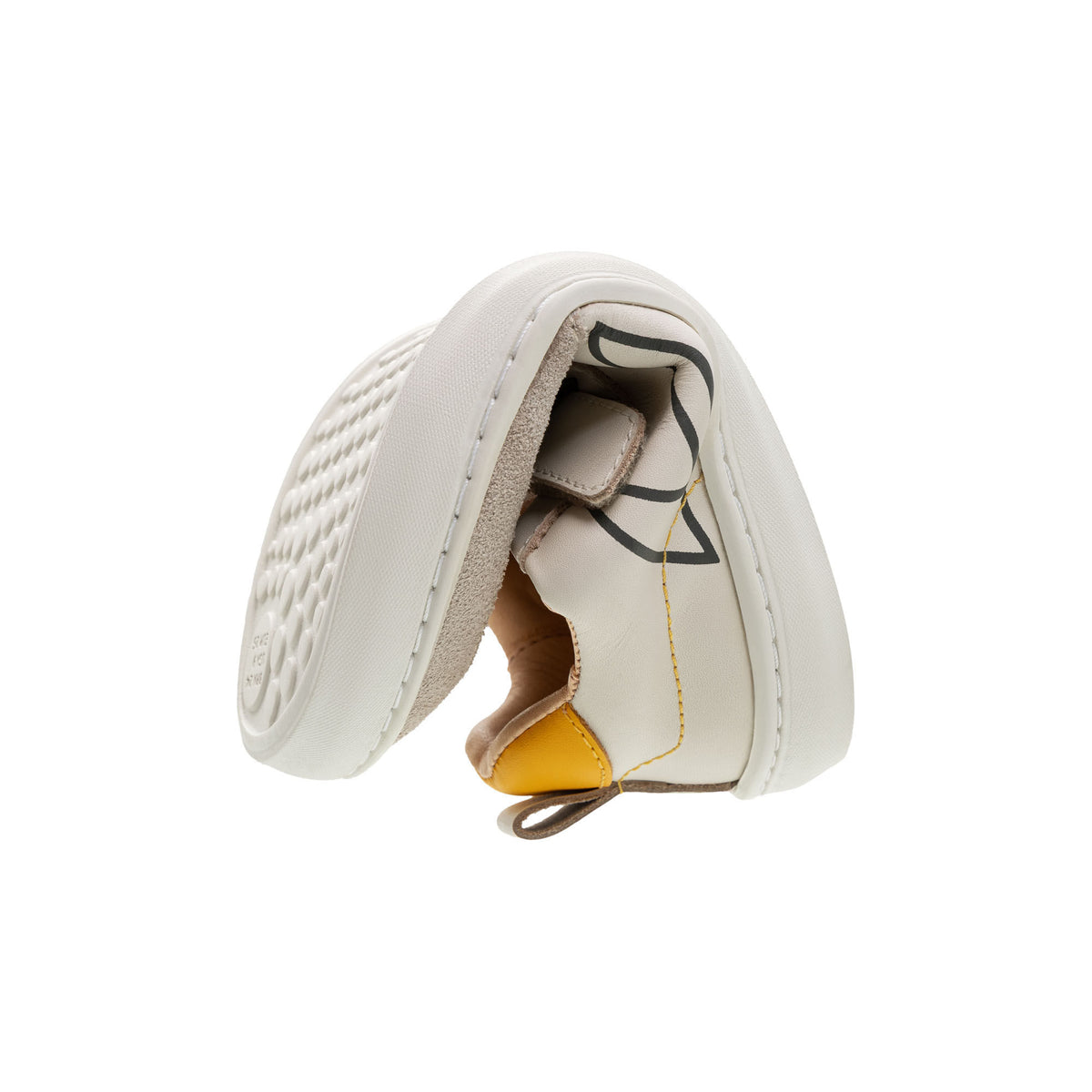 Zapatillas Outline Kids Tip Toey Joey, Tapioca / Ivore Suede / Caja, imagen 3