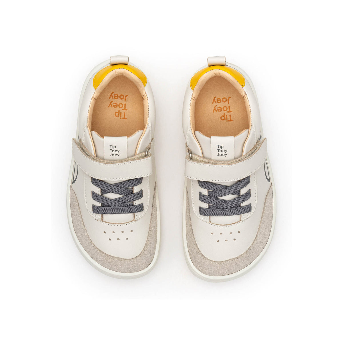Zapatillas Outline Kids Tip Toey Joey, Tapioca / Ivore Suede / Caja, imagen 4