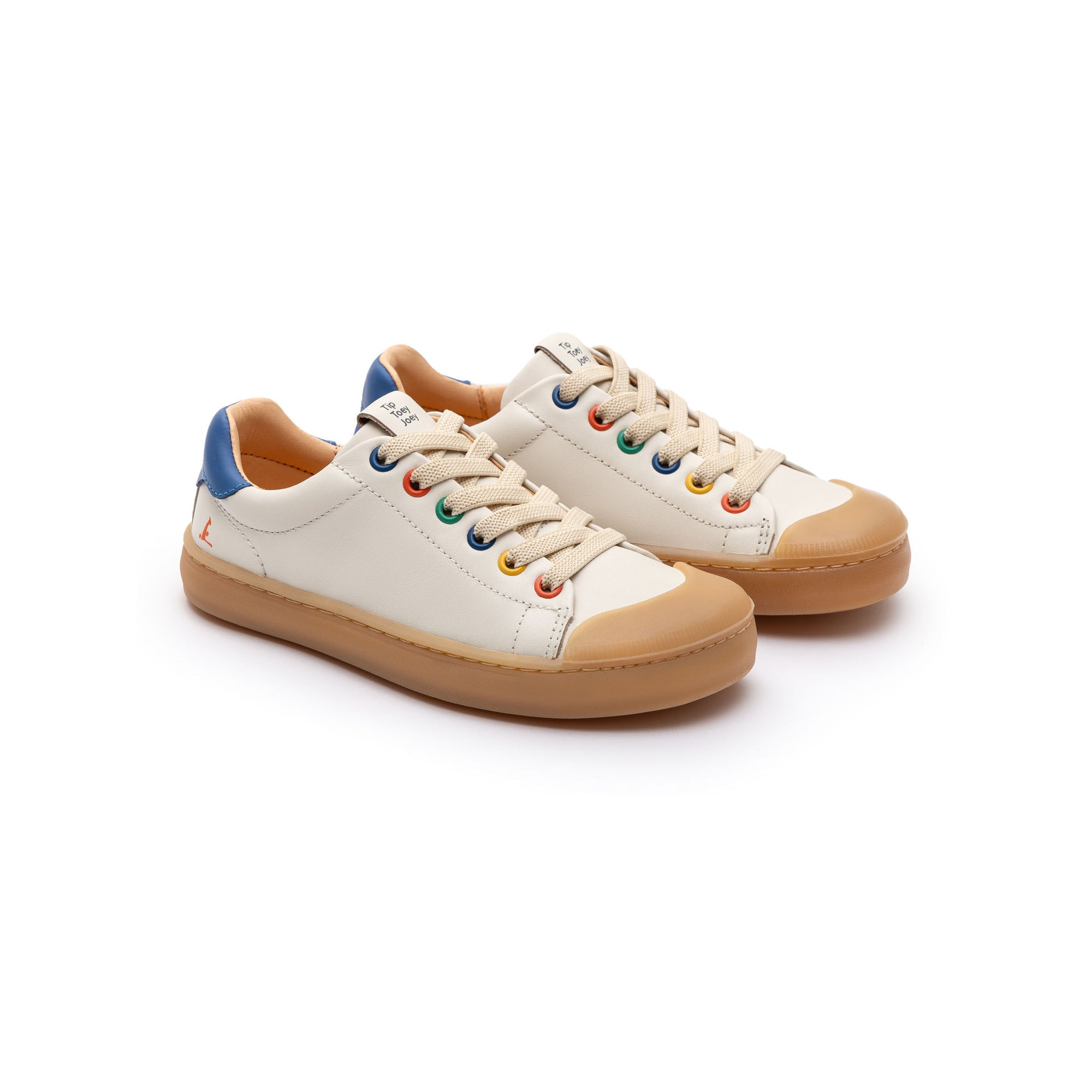 Zapatillas Volt Colors Kids Tip Toey Joey, Tapioca / Blue Tang, imagen 2