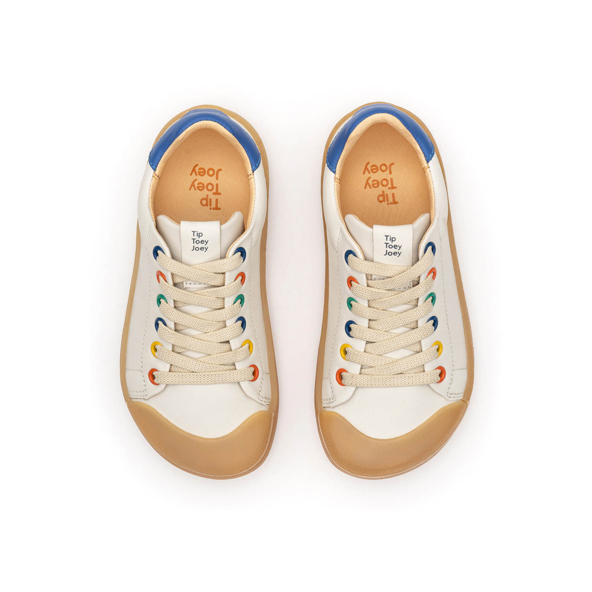 Zapatillas Volt Colors Kids Tip Toey Joey, Tapioca / Blue Tang, imagen 4