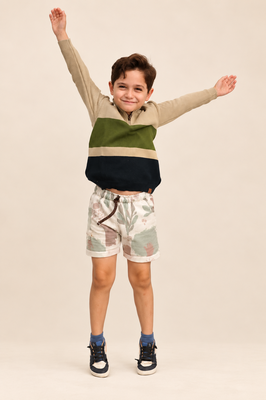 Suéter Terra Marfil de Bugbee – ropa infantil – vista adicional 4