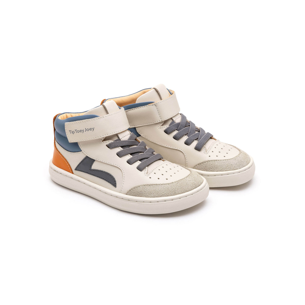 Landy High-top Tapioca de Tip Toey Joey – zapatilla barefoot para niños – vista principal