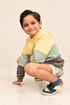 Polera Alegría Tricolor de Bugbee – ropa infantil – vista adicional 3