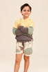 Polera Alegría Tricolor de Bugbee – ropa infantil – vista principal
