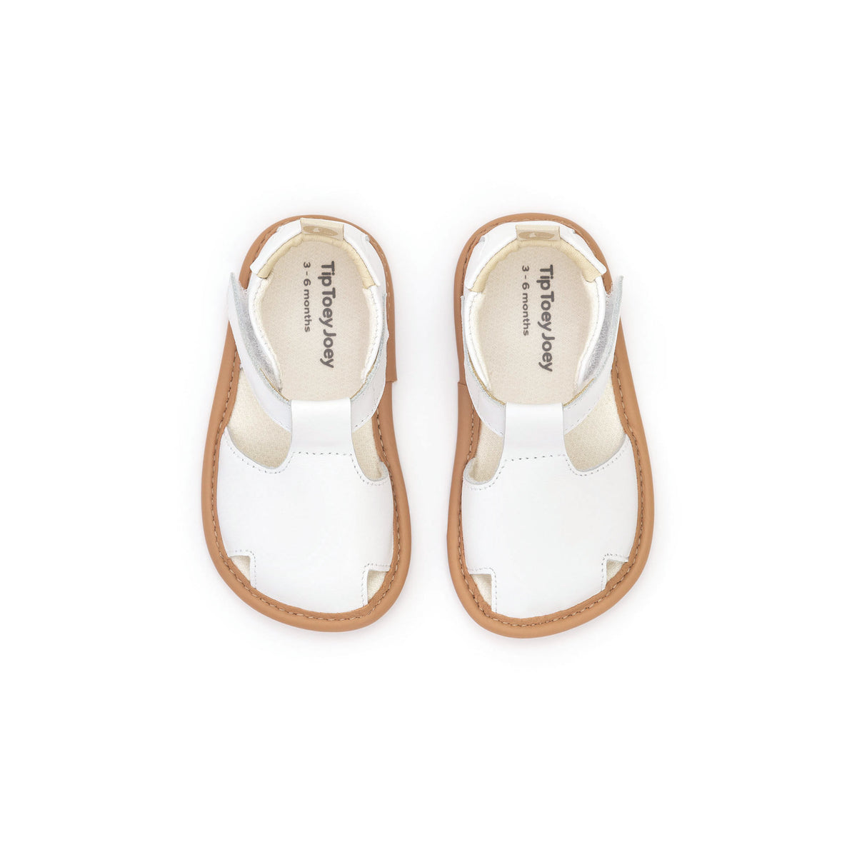 Sandalias Adore Baby Tip Toey Joey, White, imagen 2